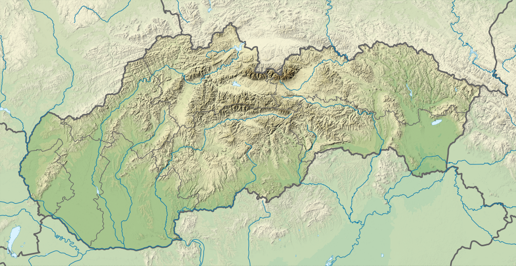 Ground Forces of the Slovak Republic is located in Slovakia