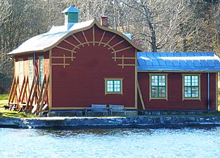 Sjöhangarn på Täcka udden, Lidingö.