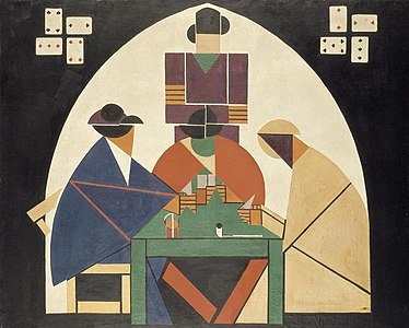Theo van Doesburg, Gracze w karty, 1916–1917