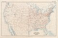 Carte du système U.S. Highway approuvé le 11 novembre 1926