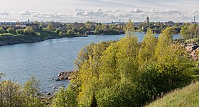 Vallisaari avec vue sur Suomenlinna et le continent