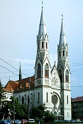 Die Pfarrkirche Heiliges Herz Jesu in Elisabetin, 2008