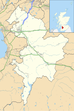 New Cumnock is located in East Ayrshire