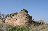 The fortress of Kafr Lam as seen from the southeast