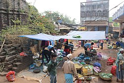 The area around Hakanda temple