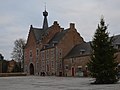 2013 : entrée de l'ancienne abbaye d'Herkenrode partiellement détruite.