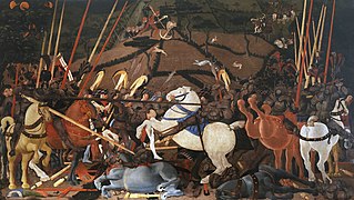 Paolo Uccello, La Batalla de San Romano.