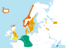 Germanic languages in 900 AD.