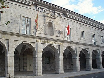 Hospital de San Rafael, atualmente a sede do Parlamento da Cantábria