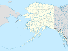 Badžer na mapi Aljaske