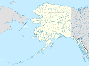 Map showing the location of Izembek National Wildlife Refuge