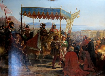 Entrée de Charles VIII à Naples, 12 mai 1495, 1837