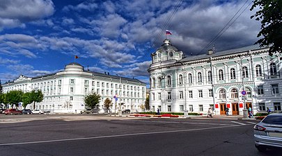 Bestjoersgebouwen Volodarskogo-strjitte