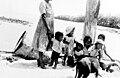 Image 18Ecuadorian children on a Galápagos beach in the 1920s (from Galápagos Islands)