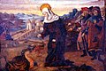 Marta amb la tarasca, per Andreu Abellon, s. XV (Sant Maissimin, Santa Maria Magdalena)