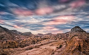 Quelque-part dans le désert de Tabernas. Janvier 2017.