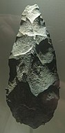 Room 2 – Handaxe, Lower Palaeolithic, Olduvai Gorge, Tanzania, c. 1.2 million years BC