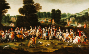 Chasse de la duchesse Nicole de Lorraine ou allégorie de l'air, c. 1625, musée des Beaux-Arts de Chartres.