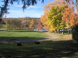 Autumn scenery in southwest Darlington Township near the borough of Darlington