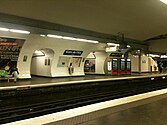 Line 7 platforms at Gare de l'Est