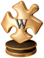 Goldenwiki Award. Congratulations upon Rudolf Vrba becoming a featured article, you have worked on it for months with amazing diligence, intelligence and above all superlative research and wide backround reading. In honor of all your efforts and in recognition of your contributions to worldwide scholarship that this article will now reflect it is my honor to present you with this Goldenwiki award. Mazel Tov ! IZAK 08:18, 11 September 2006 (UTC)