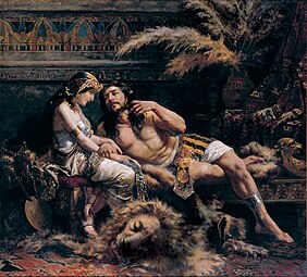 Samson et Dalila, 1887 par José Echenagusia Errazquin