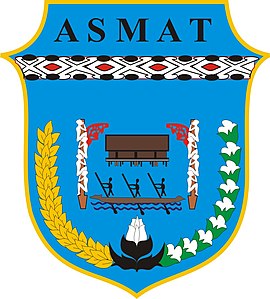 Panji Kabupatén Asmat