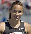 Q466911 Lolo Jones op 26 april 2008 (Foto: KDSanders) geboren op 5 augustus 1982