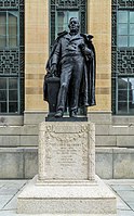 Statue by Bryant Baker at Buffalo City Hall, Buffalo, New York, 1930