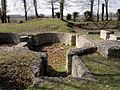 Tepidarium, vue depuis l'est.