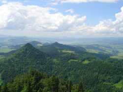 Panorama Pienin ze Tří Korun