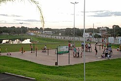 View of Parque Sucupira, Naviraí