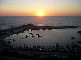 De haven van Karaburun