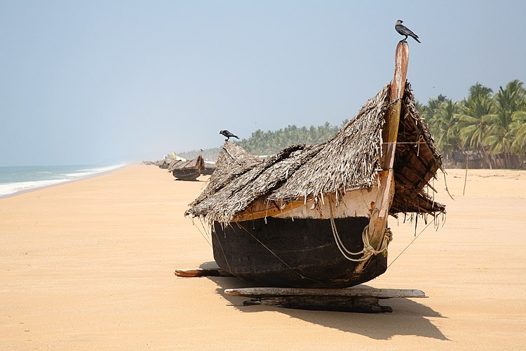 Лодки на Малабарском побережье