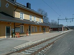 Stationen i Undersåker, byggd 1882