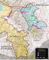 Militair situatie in Hoeg-Karabach en aan de Armeens-Azerbeidzjaanse grens in september 2023