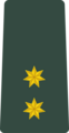 ლეიტენანტი Leit’enant’i (Georgian Land Forces)[33]