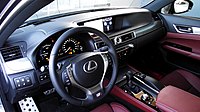 Interieur des GS 300h F Sport