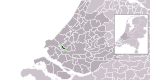 Location of Maassluis