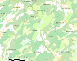 Baume - Localizazion