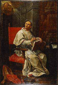 Sv. Petr Damiani (vytvořil Andrea Barbiani)