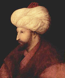 Portrait of Mehmed II by Gentile Bellini (Cropped).png