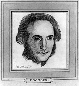 Richard Rothwell, tekene troch Charles West Cope, om 1862