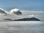 A view of the island from afar