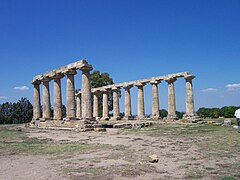 Héra temploma Metapontosz, Basilicata