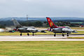 Panavia Tornados mit zugeschaltetem Nachbrenner