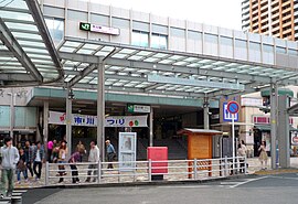 市川駅北口