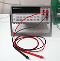 Benchtop multimeter.