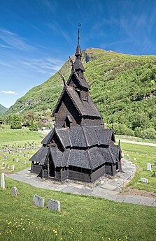 Borgund Stave Chuch in Lærdalen, Norway