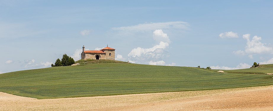 Hermitage of St Christ of Miranda, Santa María de las Hoyas, Soria, Spain.